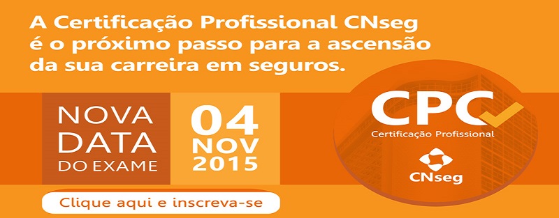 Inscrições abertas para a Certificação Profissional CNseg