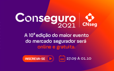Estão abertas as inscrições para a Conseguro 2021