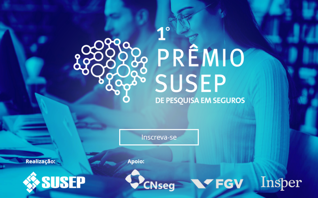 Inscrições para o 1º Prêmio Susep de Pesquisa em Seguros terminam em abril