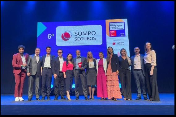 Sompo Seguros é premiada no Ranking Melhores Empresas para Trabalhar GPTW – Instituições Financeiras