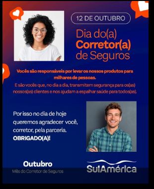 SulAmérica comemora o Dia do Corretor com ações nas redes sociais