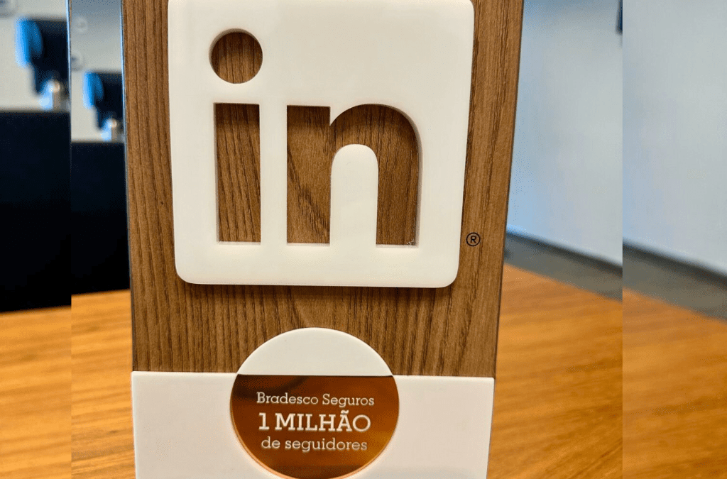 Grupo Bradesco Seguros celebra marca de 1 Milhão de seguidores no LinkedIn