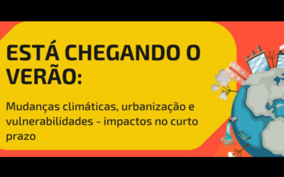 Evento discute os impactos das mudanças climáticas no curto prazo