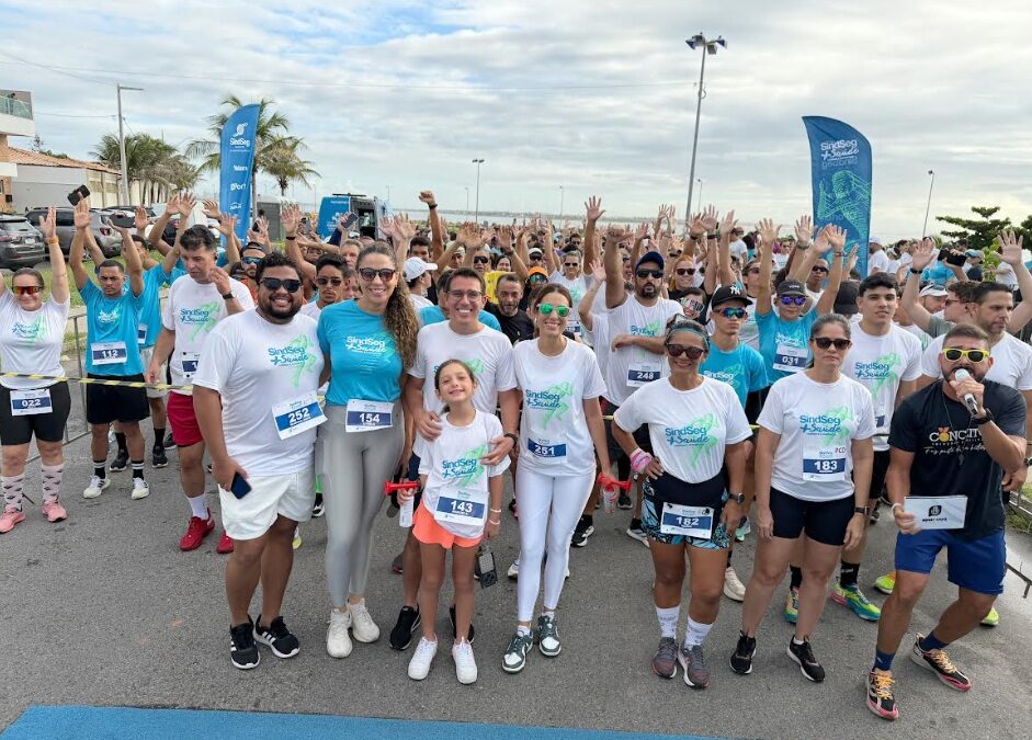 Sucesso de público em Aracaju: 3ª edição do SindSeg + Saúde – Corrida e Caminhada se consolida no calendário esportivo da capital