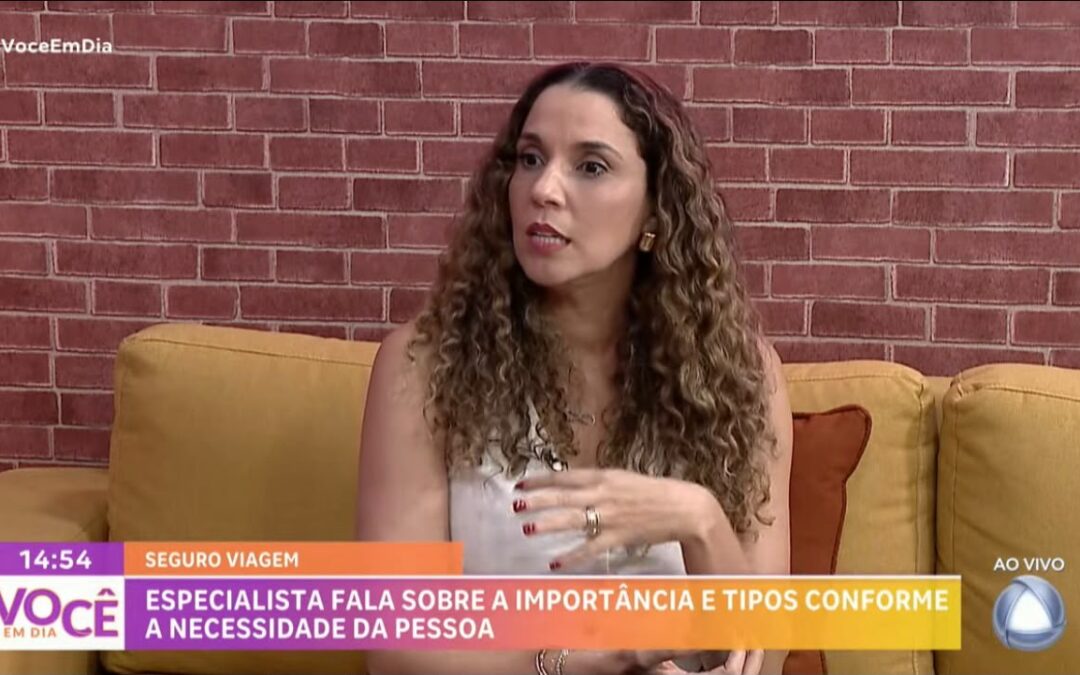 Férias impulsionam seguro viagem em Sergipe: arrecadação sobe 24,4%; confira a entrevista da diretora Cybele Neumann